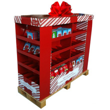 Custom Corrugated Retail Pallet Display for Gift Card